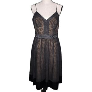Laundry By Shelli Segal Black Silk Dress